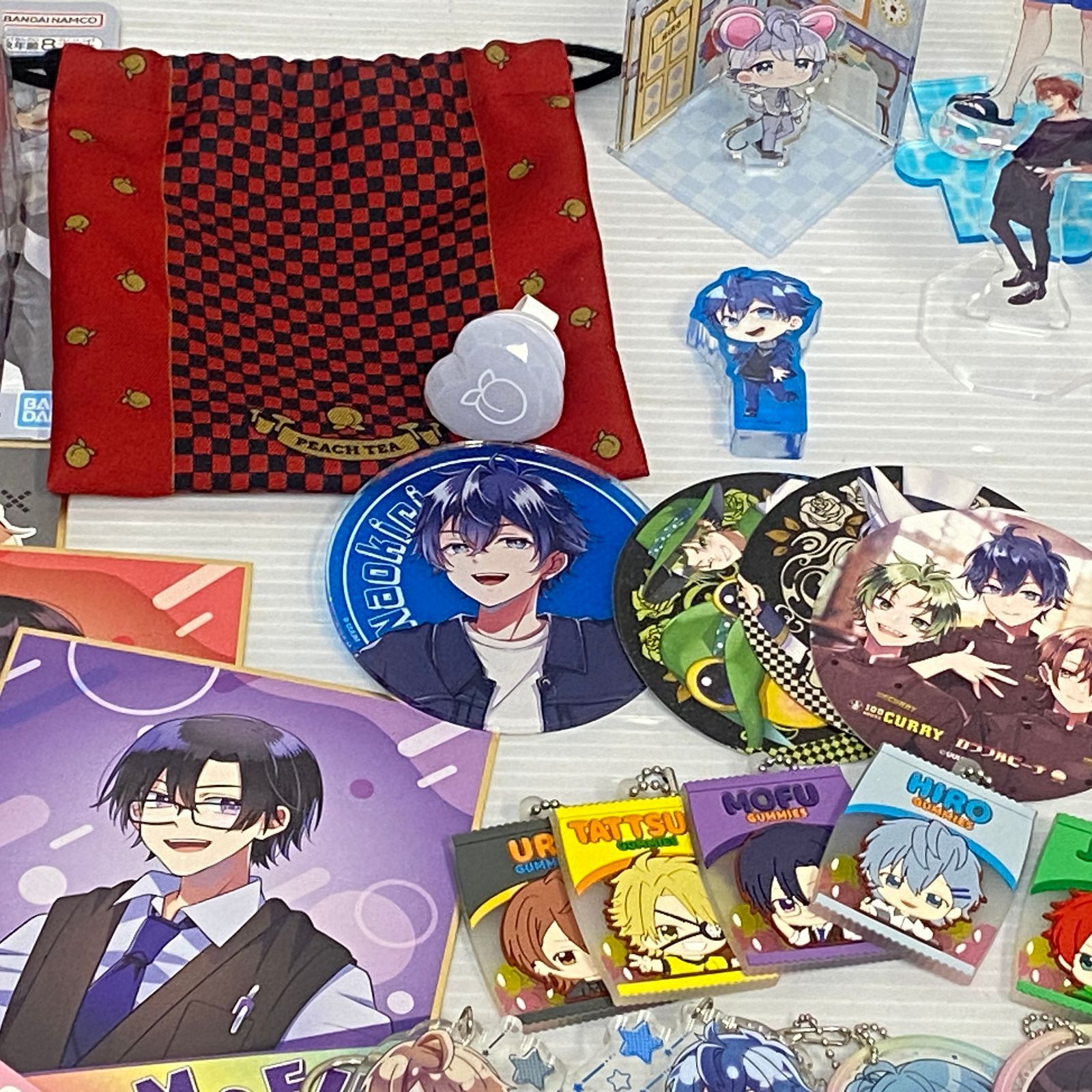 ▲80 カラフルピーチ グッズ まとめ フィギュア キーチェーン ラバスト 他 からぴち 品 smtketc 093706 コンサートグッズ その他 