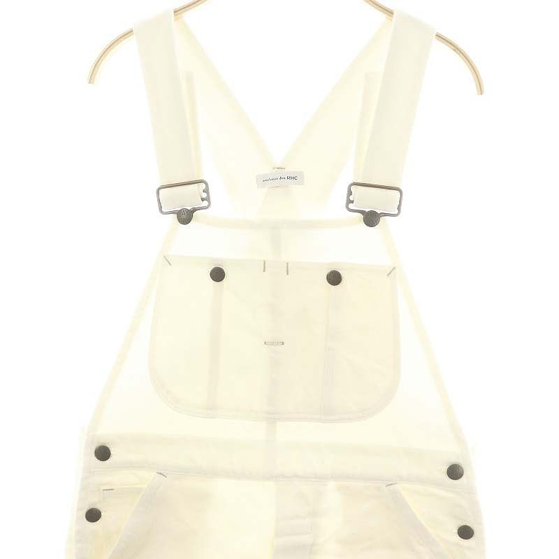 ペイデイ PAYDAY オーバーオール RHC別注 ボタンフライ コットン XS 白