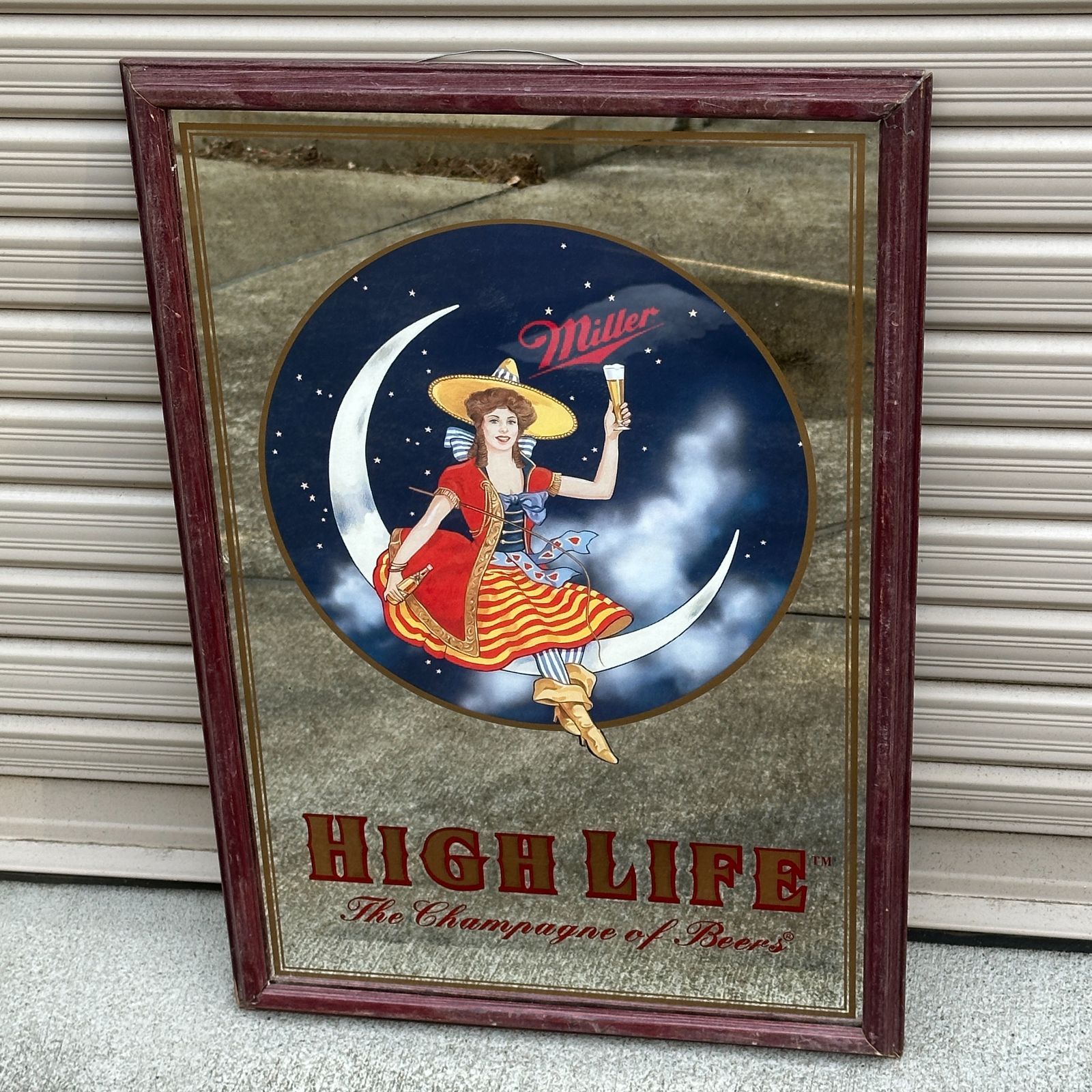 miller RESERVE パブミラー　超激レア品　ヴィンテージ品 miller RESERVE パブミラー 超激レア品 ヴィンテージ品 miller RESERVE