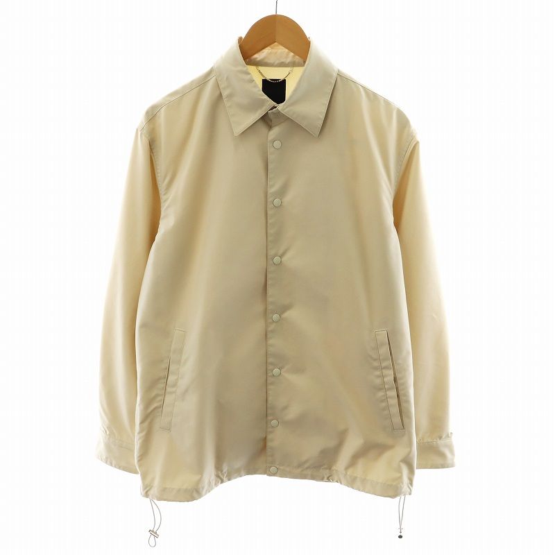 ガラアーベント GalaabenD コーチジャケット ジャンパー ブルゾン バックロゴ M ベージュ |AN 6