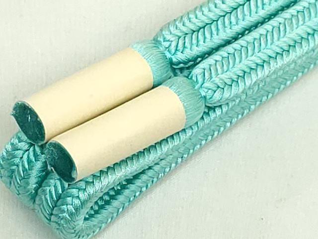  ● 上 有職組紐道明 帯締め 冠組 薄青 宮内庁御用 国立博物館御用 東京芸術大学御用 ♥ kh 6 その他 和装小物