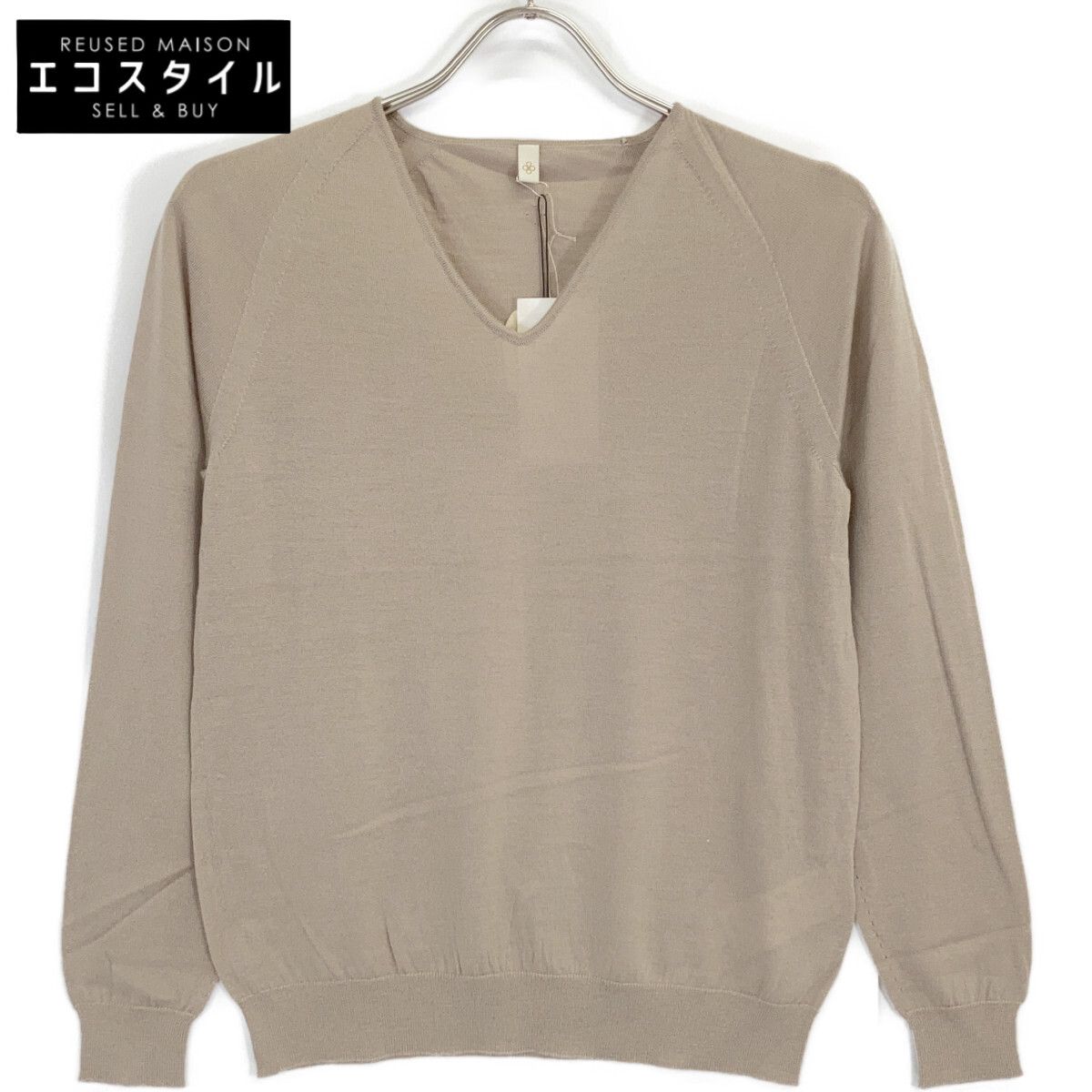 TOYOBOSHI トウヨウボウシ 糸衣 KIKU 09IT-WC0001 ﾍﾞｰｼﾞｭ ｳｰﾙｶｼﾐﾔ Vﾈｯｸ  