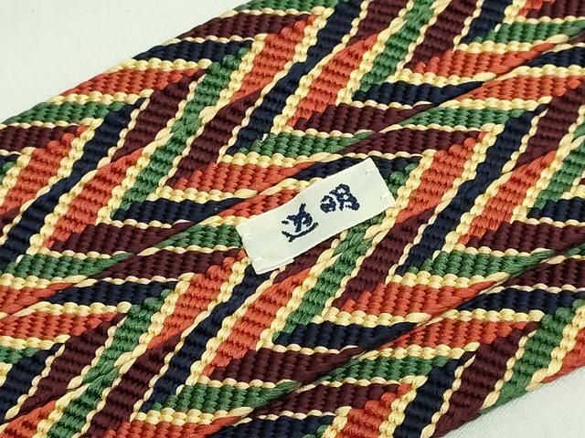 平和屋本店○極上 有職組紐道明 帯締め 笹浪組 法隆寺 宮内庁御用 国立