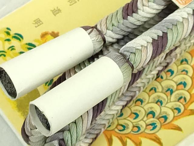 平和屋本店○極上 有職組紐道明 帯締め 奈良組 奈良坂 宮内庁御用 国立