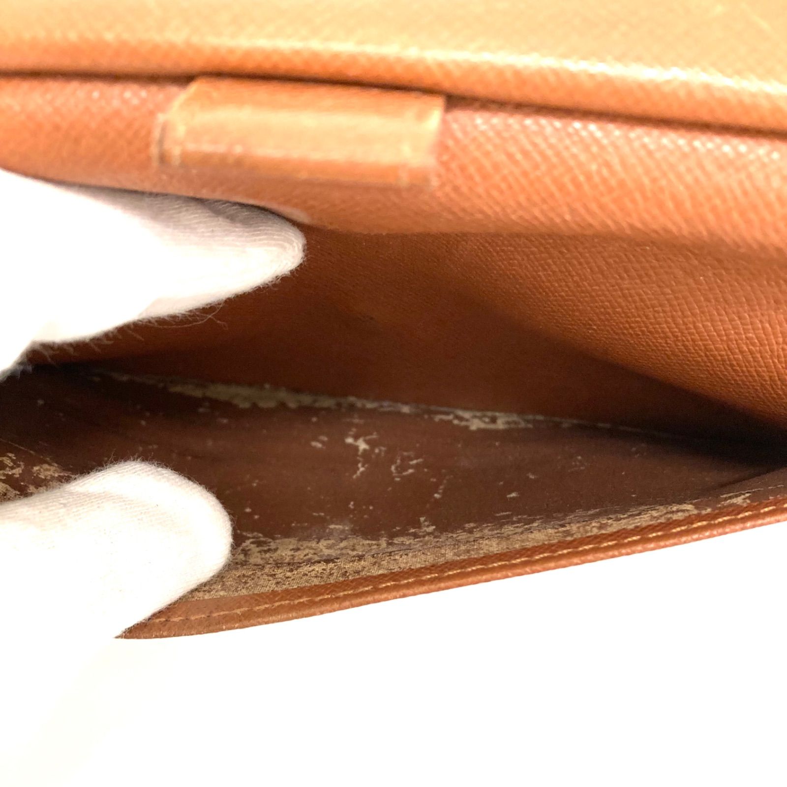  ◆ ◆ルイヴィトン モノグラムポルトトレゾールインターナショナル 三つ折り財布 TH 0958 長財布 小物