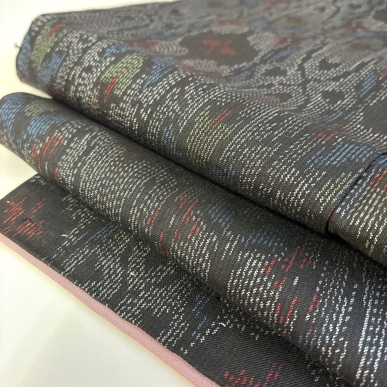 大島紬 素敵な絣柄 正絹 着物 MK-2855 - メルカリ