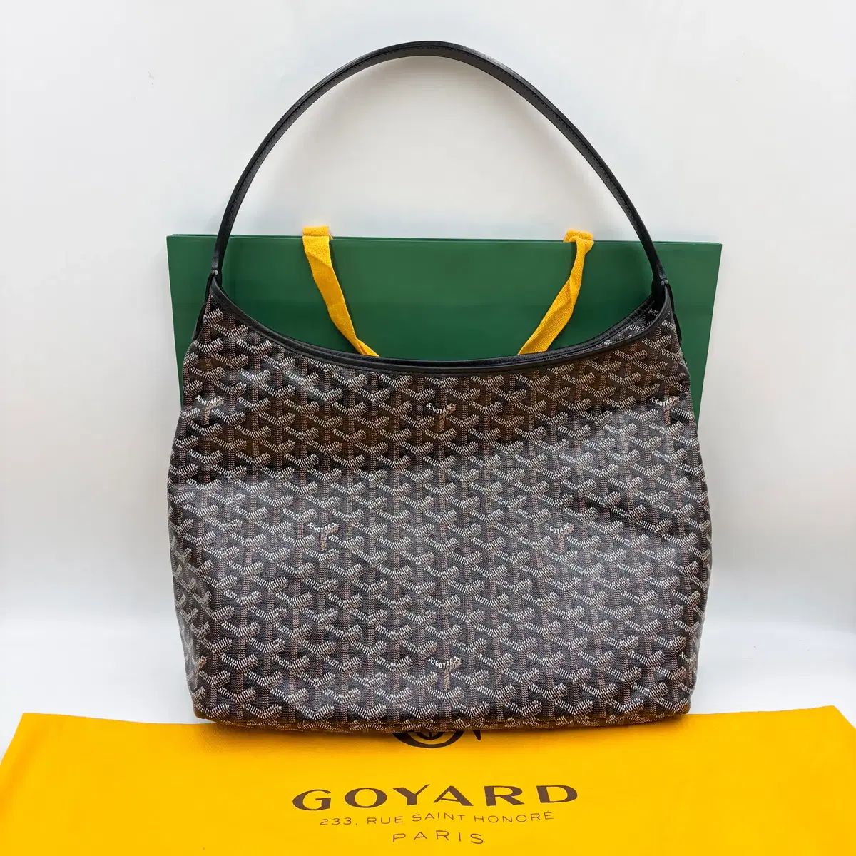Maison Goyard ゴヤール ボヘム HOBO BAG PM ブラック