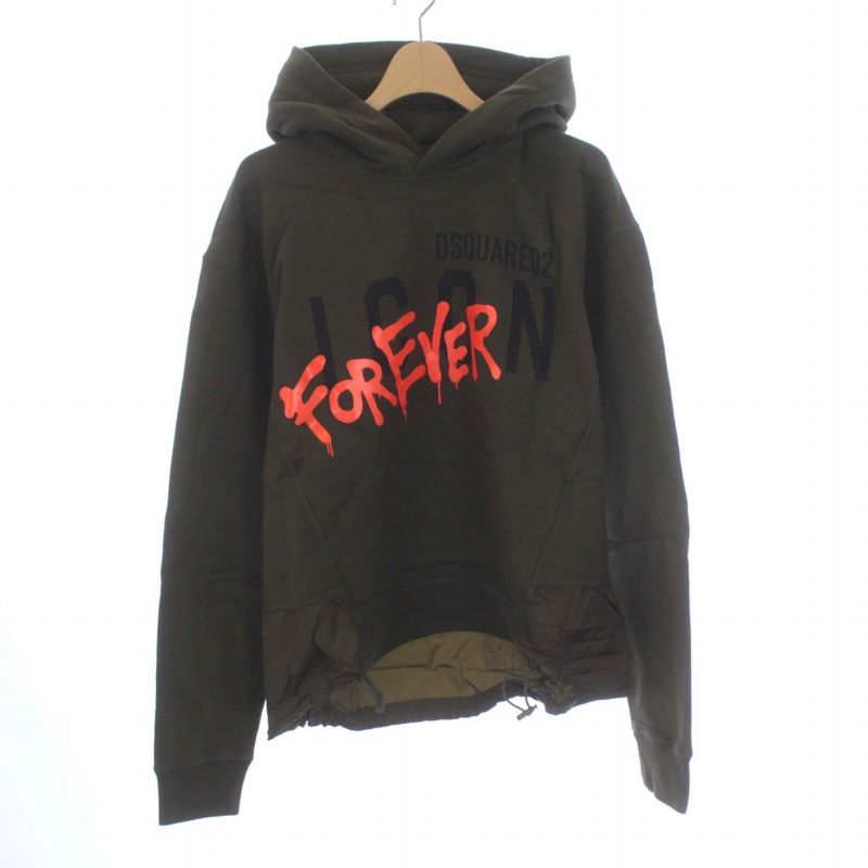 希少　DSQUARED2 22SS ICON FOREVER HOODIE XL DSQUARED2 ICON FOREVER HOODIE パーカー