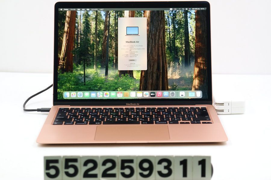 美品★MacBook Air 13inch A2179 Apple MacBook Air Retina 13インチ 2020 A2179 ゴールド Core i3
