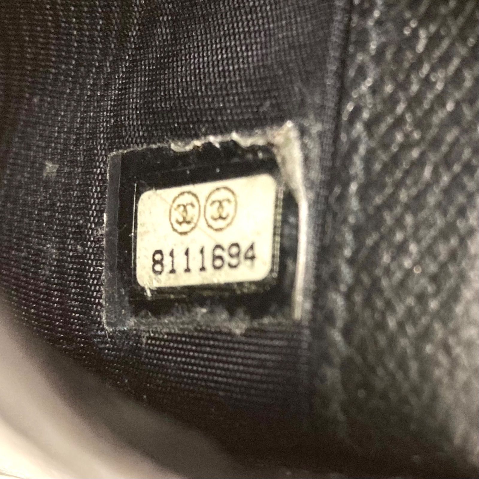 二つ折り財布 ブラック