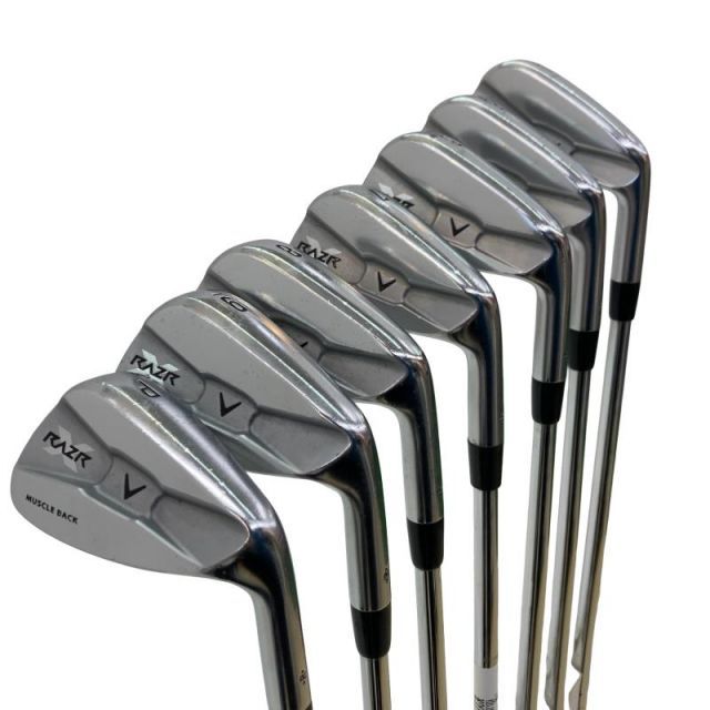キャロウェイ RAZR X MUSCLE BACK 7 S USA アイアンセット IR リシャフト フレックスその他 メンズ 男性用 右利き 右用 Cランク ゴルフクラブ