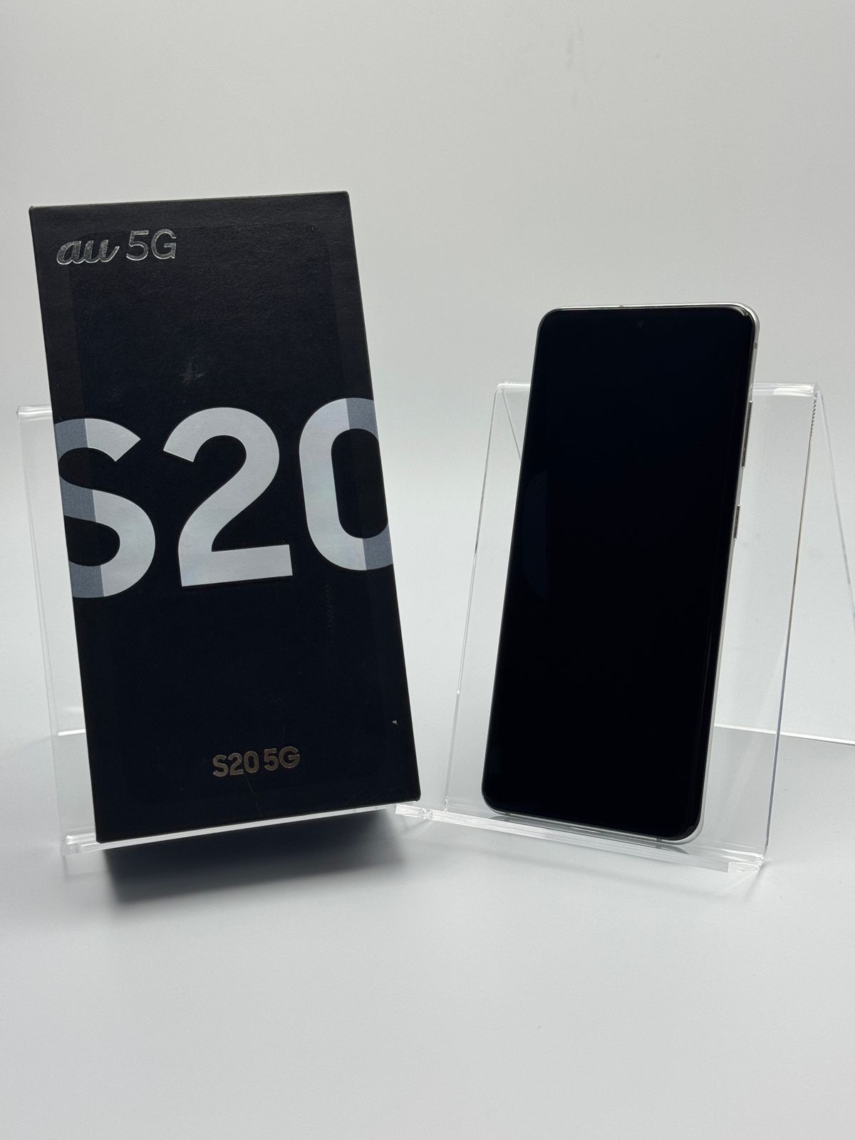 訳あり】Galaxy S20 5G SCG01 クラウド ホワイト SIMフリー 白ロム