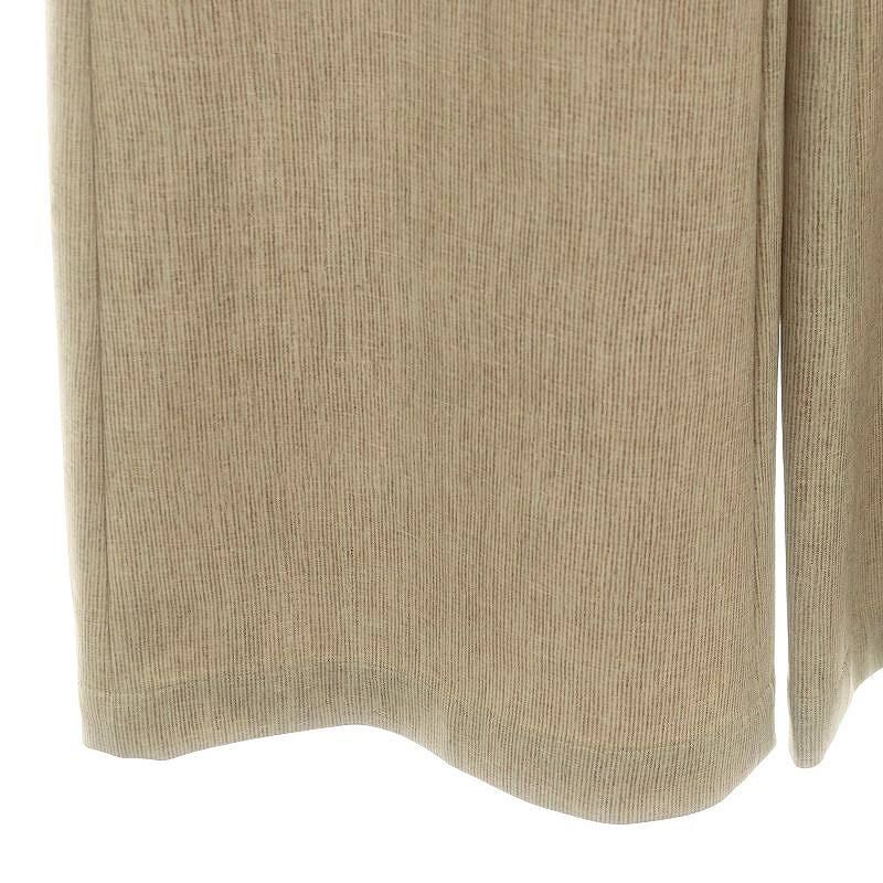  セオリー Theory ワイドパンツ ジッパーフライ ナイロン 00 ベージュ |NR OS その他 パンツ