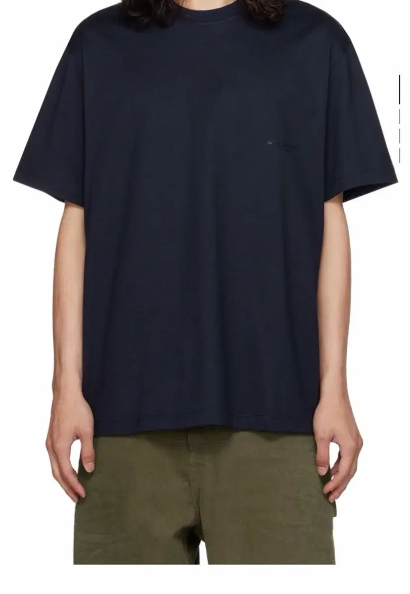 48 ウーヨンミ WOOYOUNGMI ネイビー 半袖