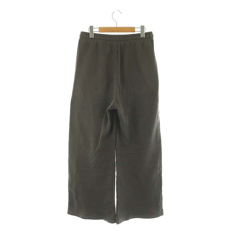 エーピーストゥディオ AP STUDIO 24 AW フォークスウェットパンツ FOLKSY SWEAT PANTS ボトムス イージー ジョガー コットン 38 M カーキ |YQ OS