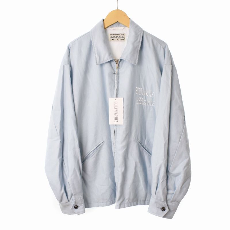 ワコマリア WACKO MARIA VIETNAM JACKET 世界平和プロジェクト ジャケット ブルゾン S 水色 ライトブルー 23 FW-WMO-ML 05