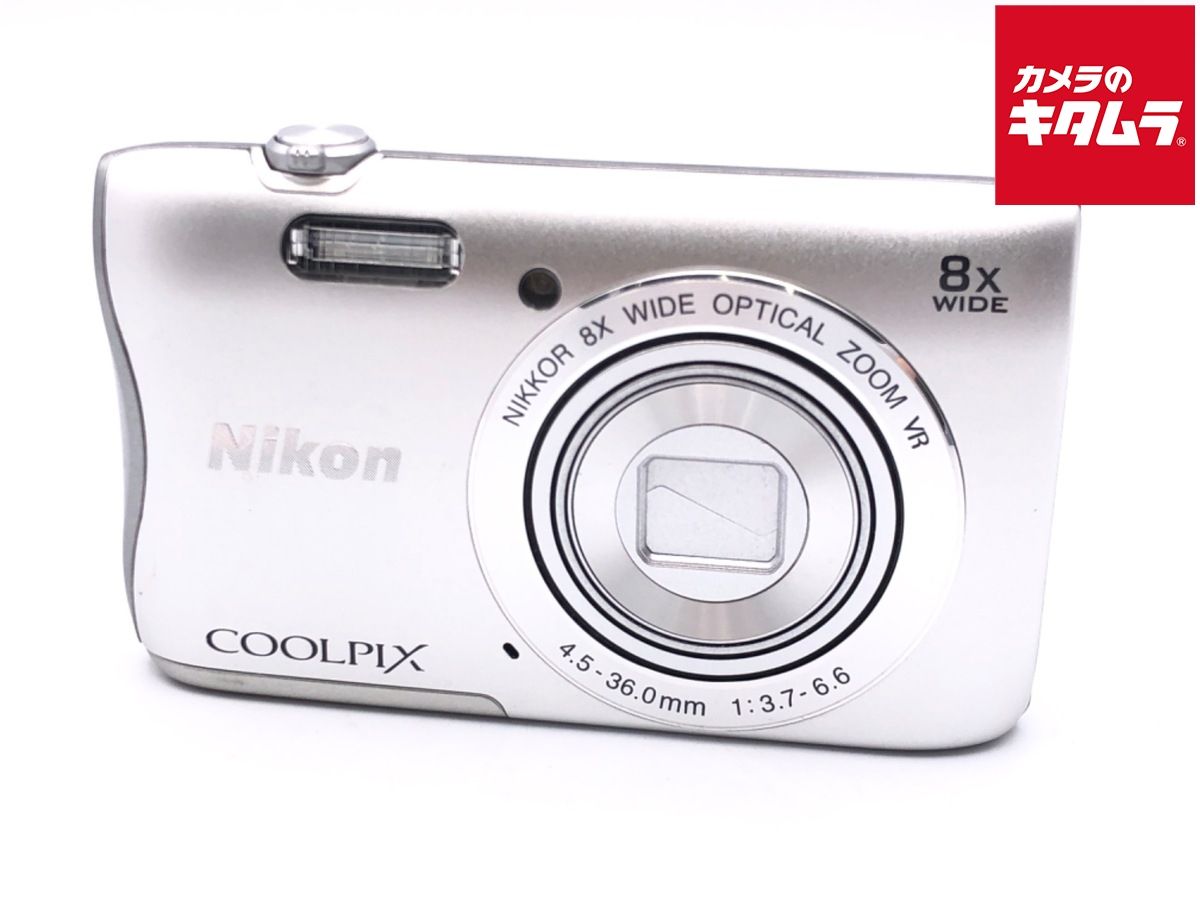 並品 ニコン COOLPIX S 3700 SL シルバー
