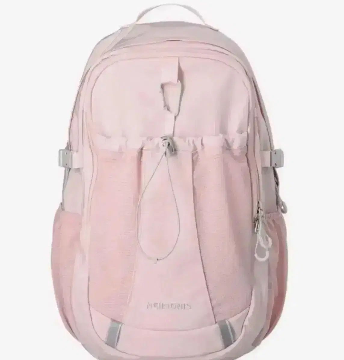 ネイキッドネス カラビナ メッシュ バックパック ピンク
