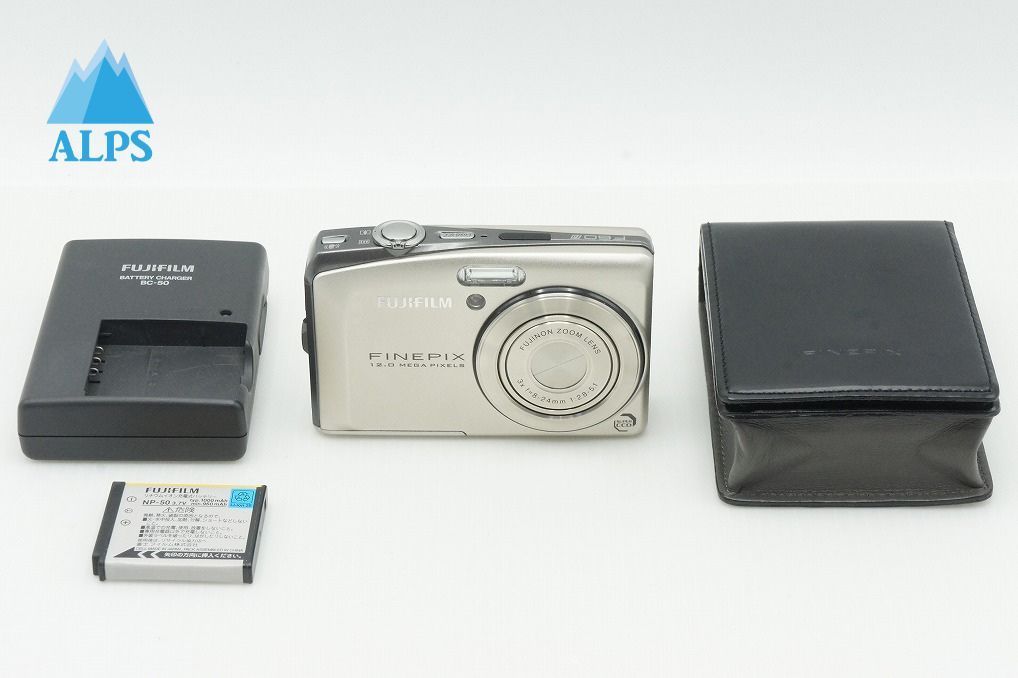 フジフィルム FinePix F 60 fd コンパクトデジタルカメラ シルバー ケース付 260105 k