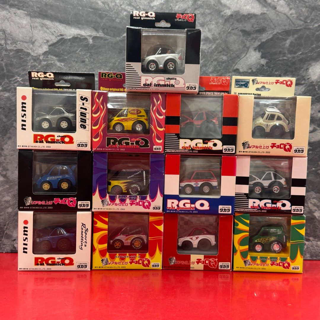 【未開封】希少 2000年 2001年 チョロQ まとめ売り 3点セット タカラ □未開封 タカラ リアル ギミック チョロQ ミニカー 13点セット まとめ