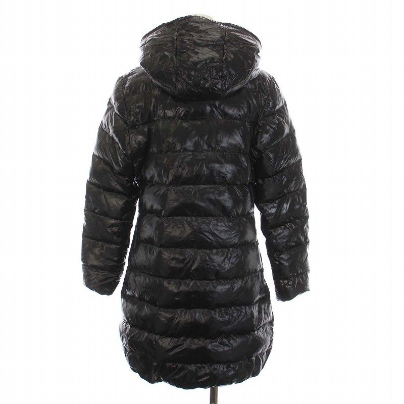 DUVETICA フード付きダウンジャケット 38 ブラック DUVETICA（デュベティカ） キルティングダウンコート 38 ブラック