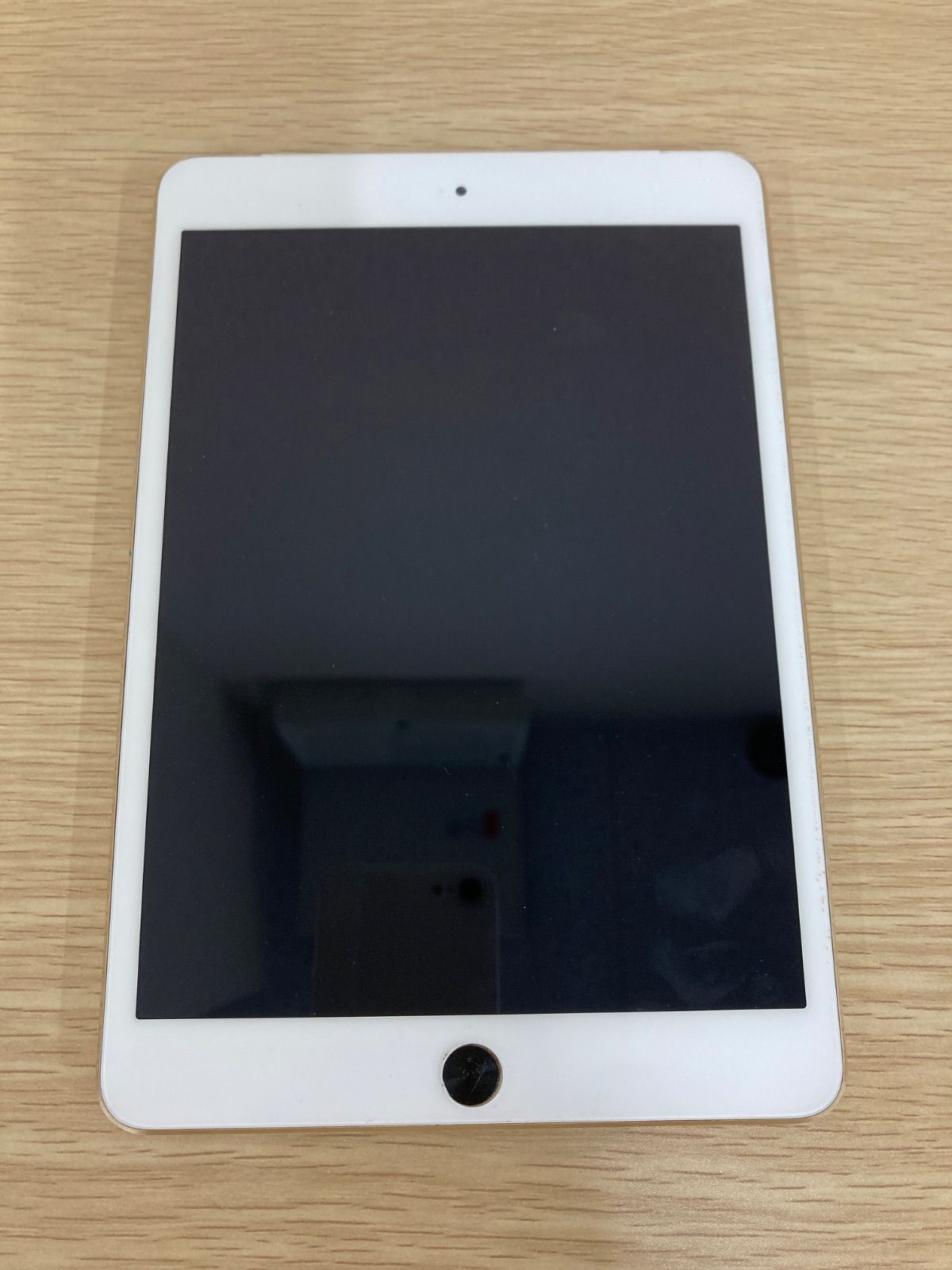 ２ 通電 初期化済 iPad mini 3 アイパッド ミニ 第3世代 ゴールド 金 16 GB スマホ 1