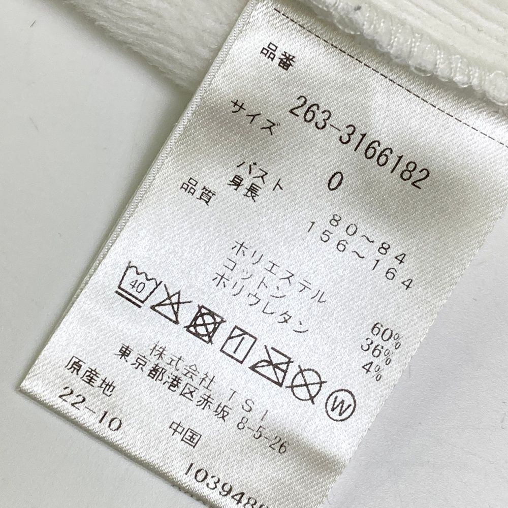 新品未使用】Jack Bunny!! 白 モックネックシャツ 総柄 L Jack Bunny