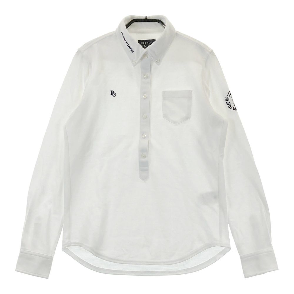 サイズ：0 PEARLY GATES パーリーゲイツ 2023年モデル 長袖ポロシャツ