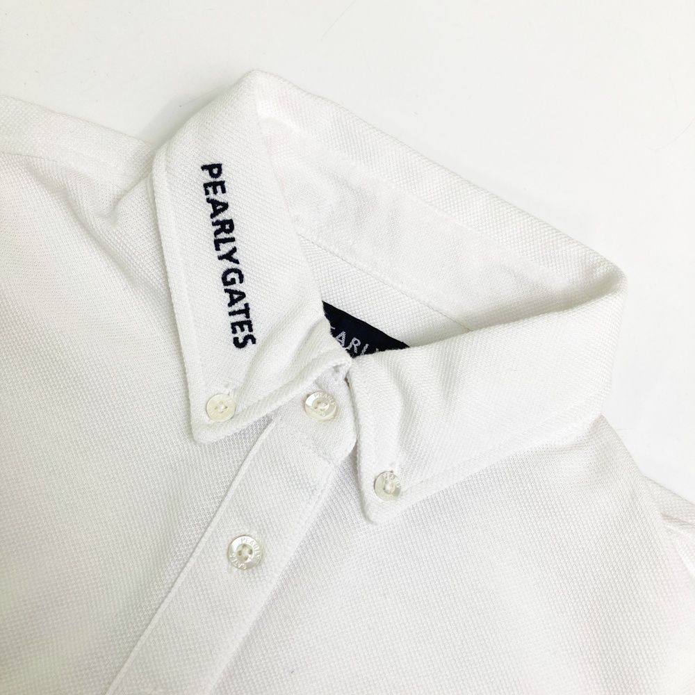 サイズ：0 PEARLY GATES パーリーゲイツ 2023年モデル 長袖ポロシャツ