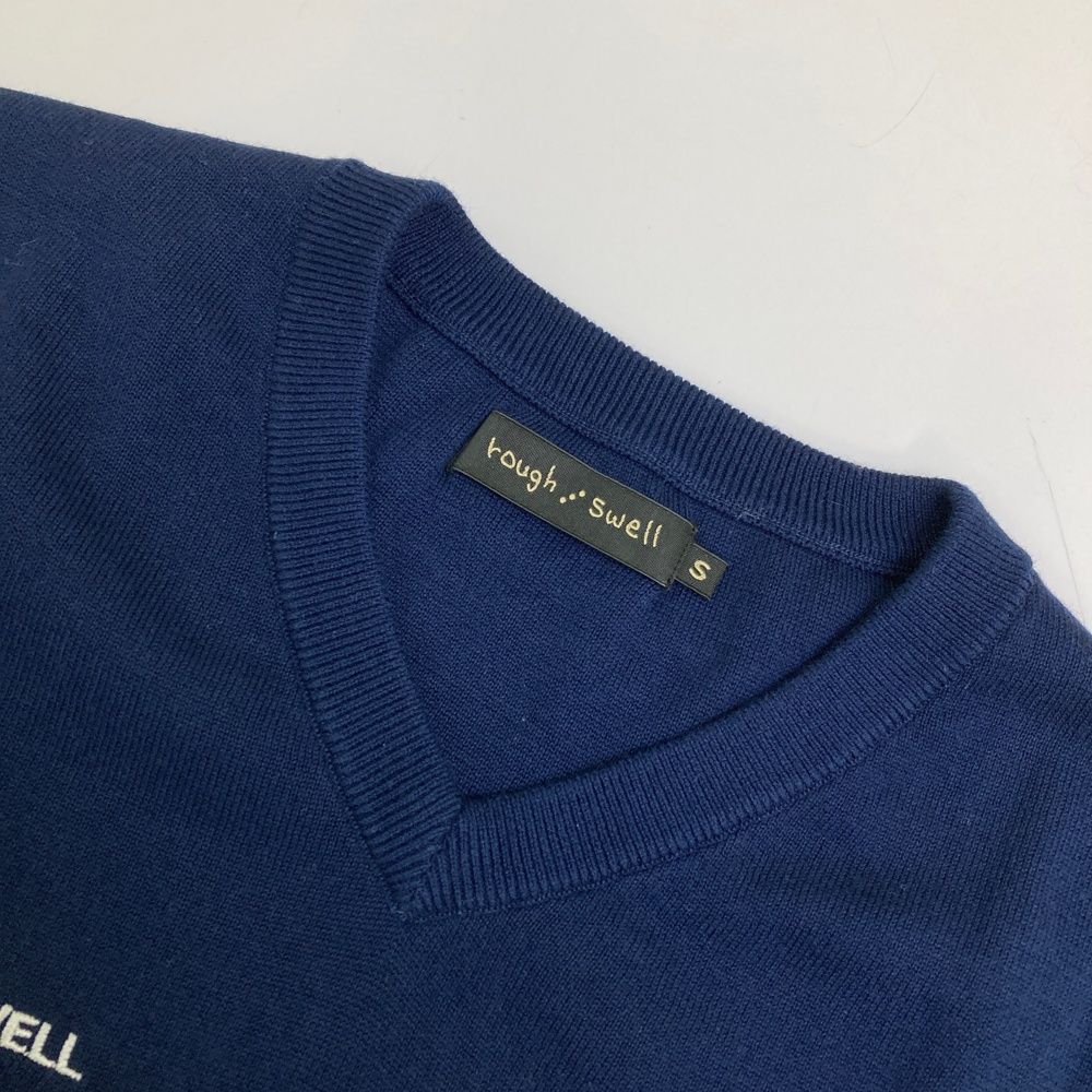 Rough and Swell カモノハシ柄メンズセーター サイズ：S ROUGH&SWELL