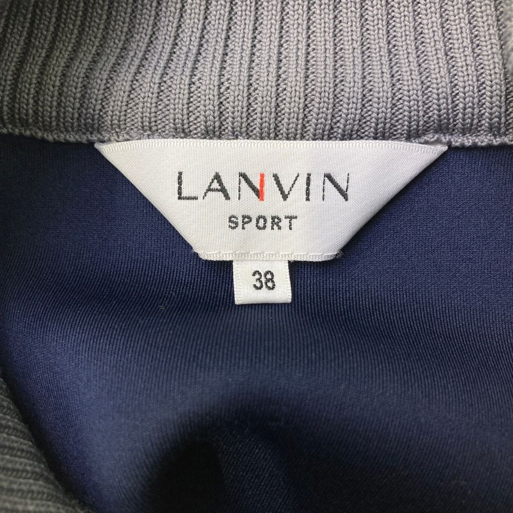 サイズ：38 LANVIN SPORT ランバン スポール ジップ 長袖ジャケット