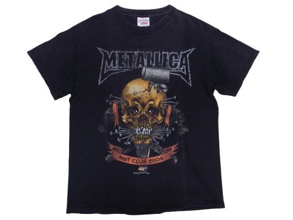 00 s テネシーリバー メタリカ メットクラブ 2004 半袖Tシャツ サイズM ブラック系 RIVER ヴィンテージ メンズ 134