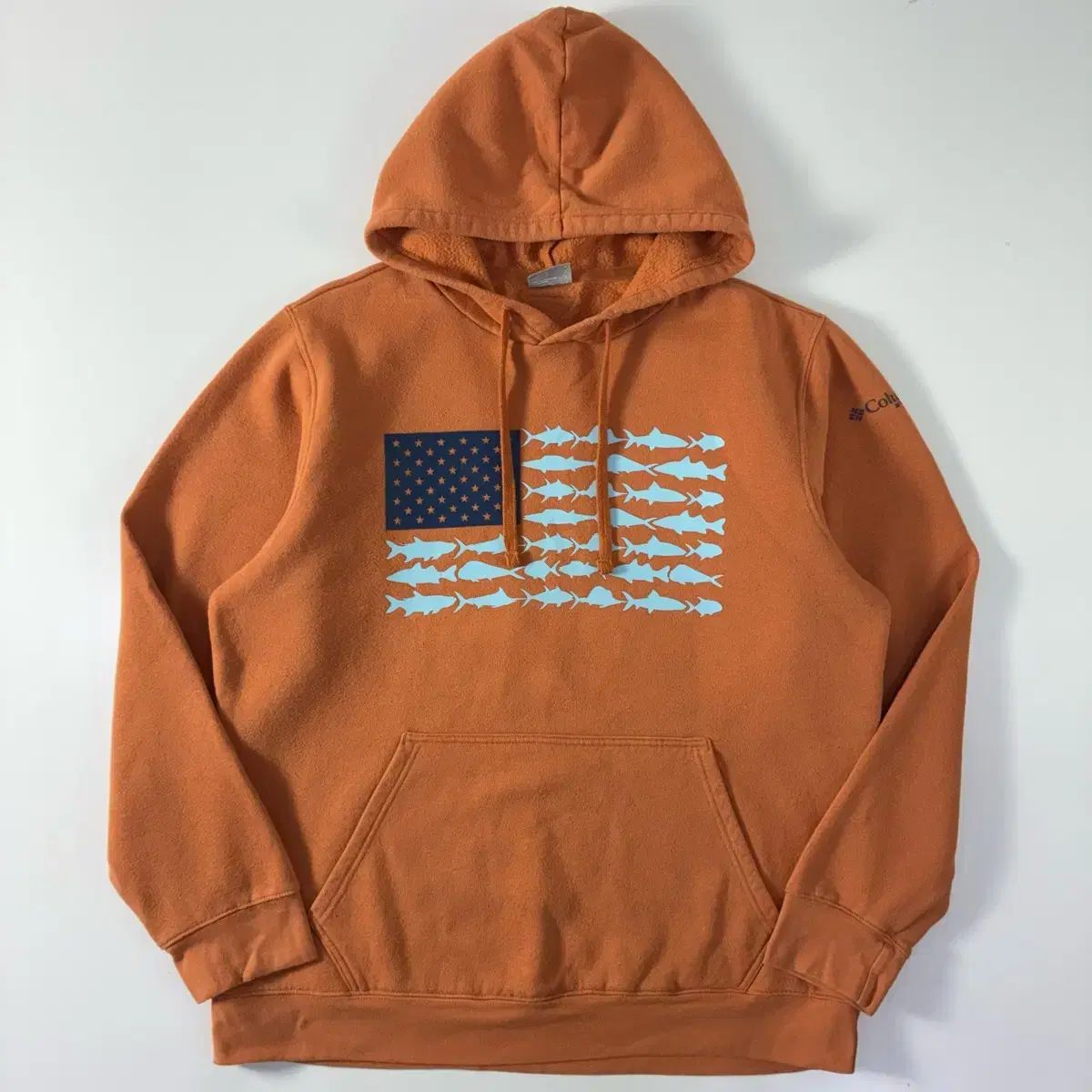 Columbia コロンビア PFG フィッシュ フラグ フーディー Tシャツ