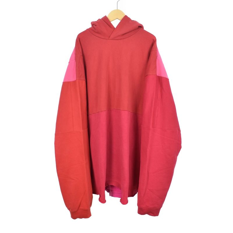 バレンシアガ BALENCIAGA アップサイド ダウン 再構築パーカー