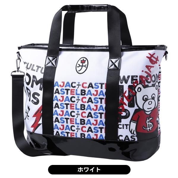 カステルバジャック CBT035 トートバッグ レッド/ブラック 新品