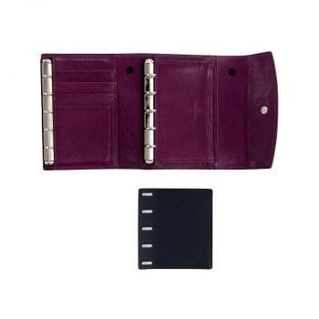 ASHFORD アシュフォード イシュー ウォレットJ M 5 WRパッド flap パープル 2417-078