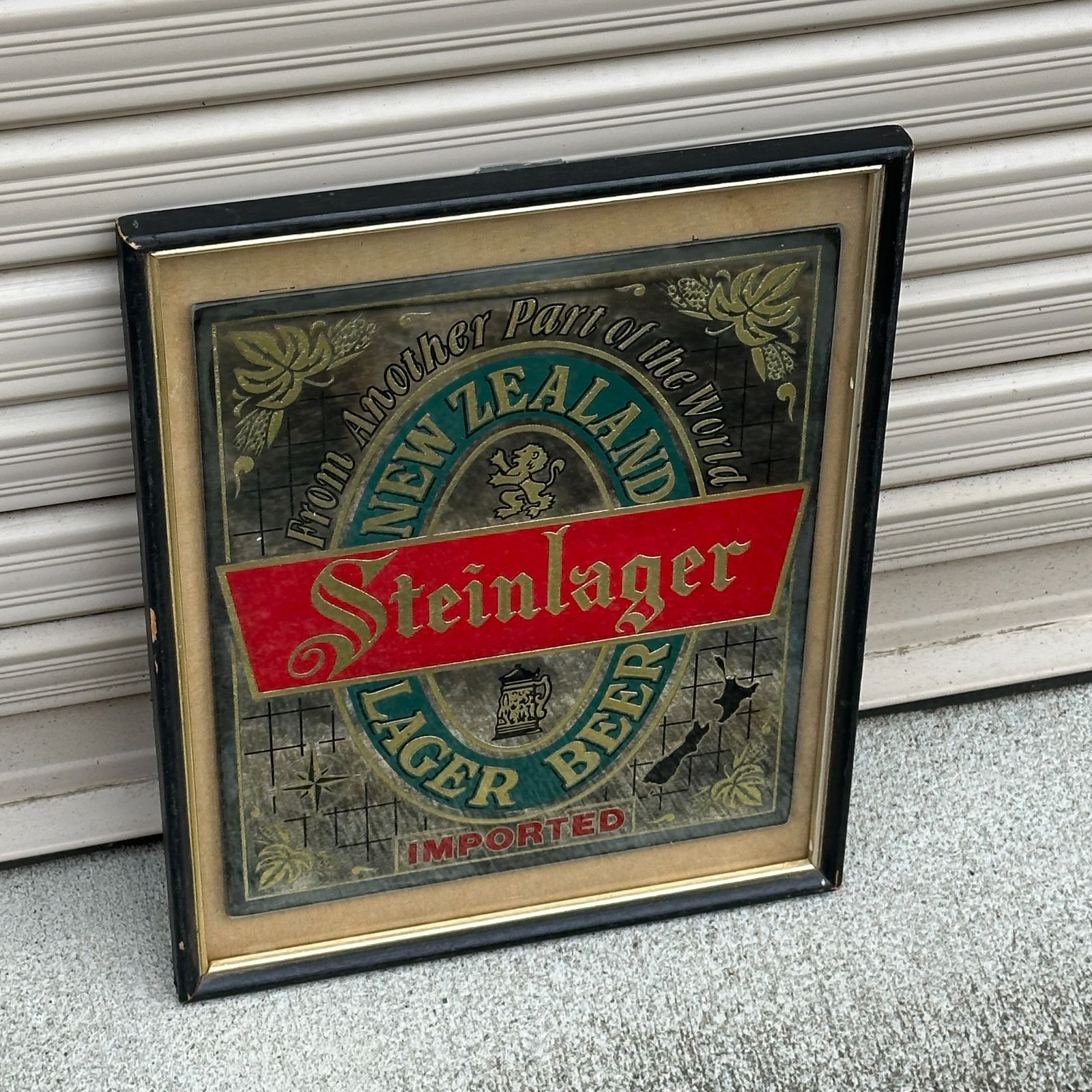 Steinlager スタインラガー ニュージーランド ヴィンテージ パブミラー