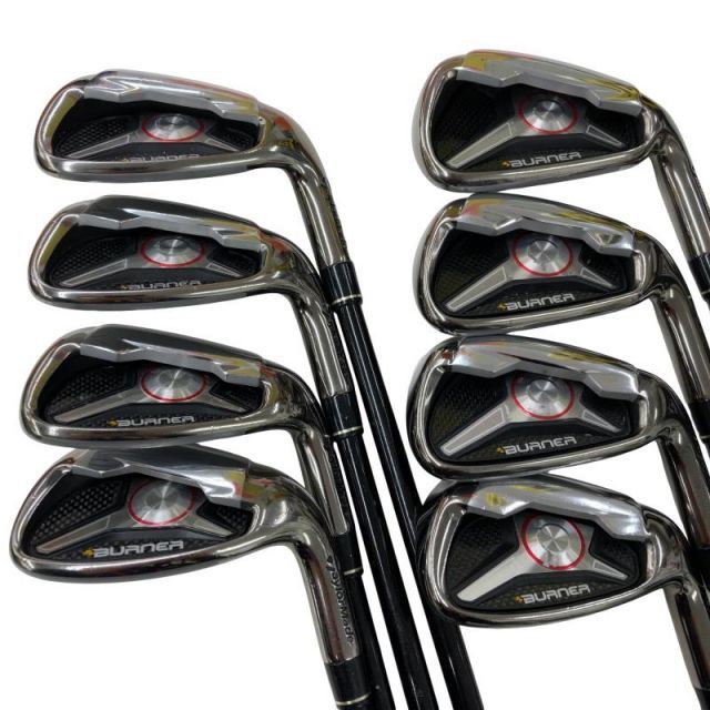 テーラーメイド BURNER 2009 10 S USA アイアンセット IR RE-AX 85 STEEL フレックスR メンズ 男性用 右利き 右用 Cランク ゴルフクラブ