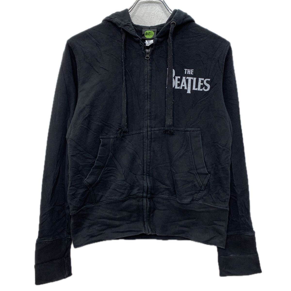 B&C Collection THE BEATLES プリントスウェット パーカー S ブラック 