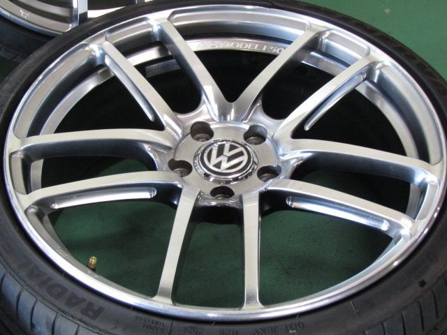  日本製の鍛造 ヨコハマホイール AVS モデルF 50 Forged 19インチ タイヤ ホイールセット