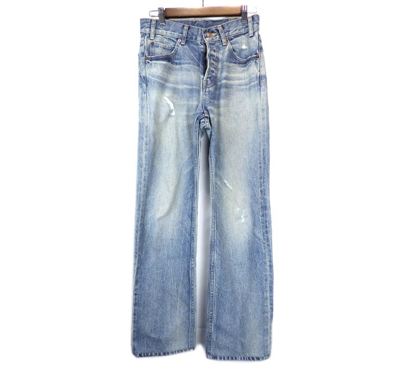 セリーヌ CELINE 【 N574 967W CAU1 】 ダメージ加工 ミドルライズ