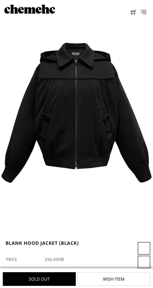 チェメシー ブランク フード ジャケット