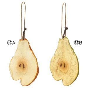 ASCA アスカ スライスペアーオーナメント 1袋3コ入 オーナメント AX 60296-010 A 入数 24