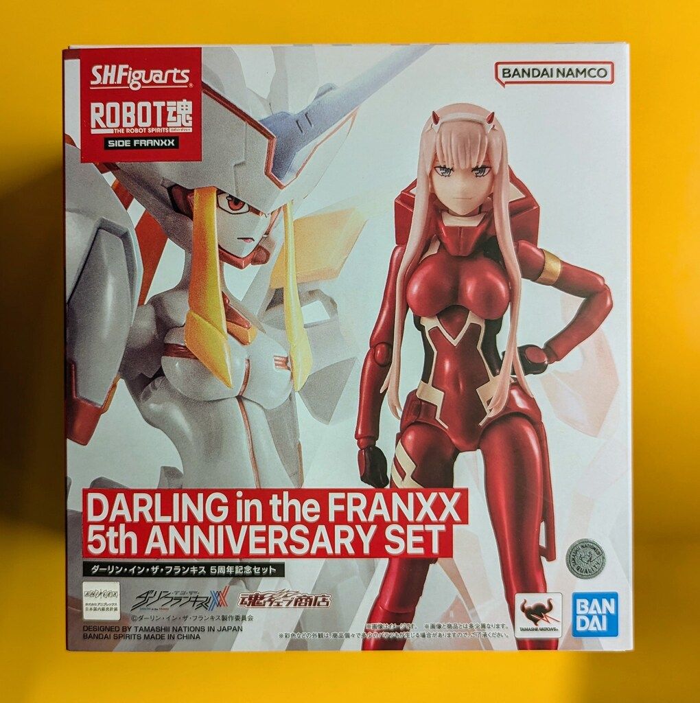 ROBOT魂 フィギュアーツ　ダーリン・イン・ザ・フランキス S.H.Figuarts×ROBOT魂 ダーリン・イン・ザ・フランキス 5周年記念