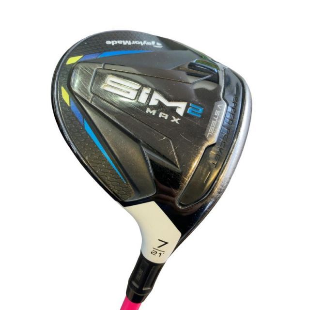 中古】 テーラーメイド SIM2 MAX 7W フェアウェイウッド FW 純正特注
