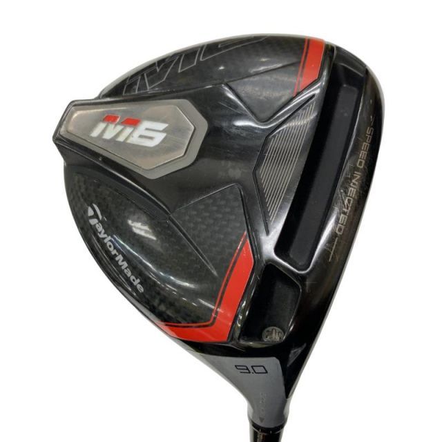 【中古】 テーラーメイド M6  9 ドライバー DR Diamana DF60 (フレックスS) メンズ 男性用 右利き 右用 Cランク ゴルフクラブ