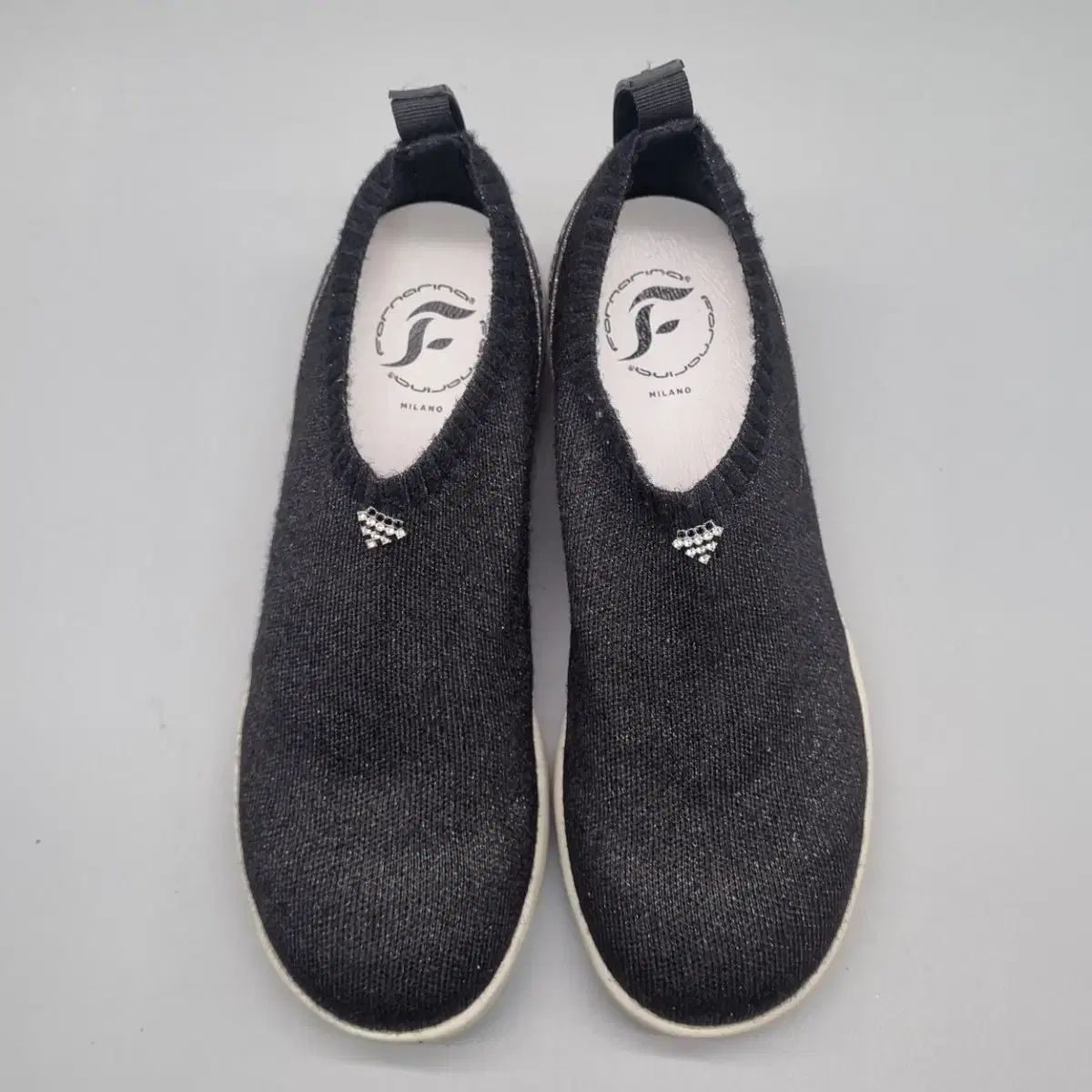 フォルナリーナ 워너비 ニット レディース スリッポン 230 ヒール5