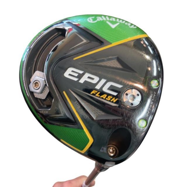 中古】 キャロウェイ EPIC FLASH 9° ドライバー DR 純正特注シャフト