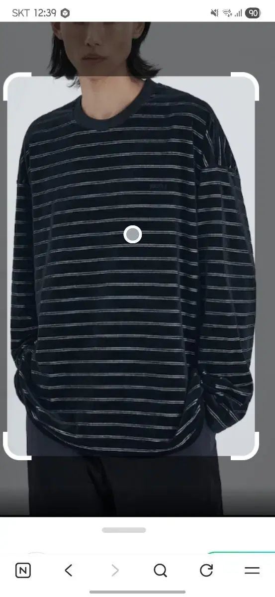 M ジュンジェイ 25 fw ベルベット ロングスリーブ