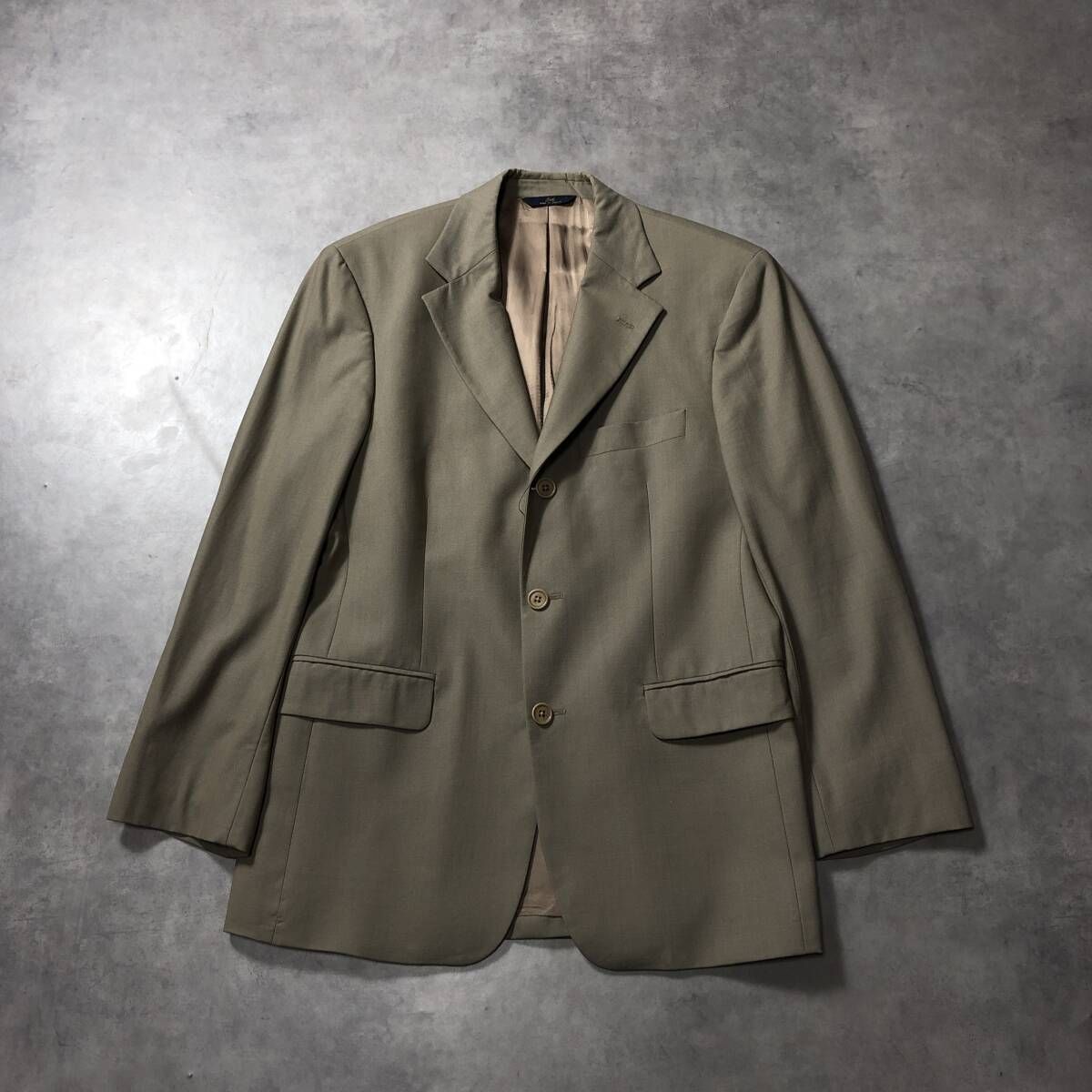 Brooks Brothers 346 テーラード ジャケット S ベージュ GQ4512◇Brooks Brothers 346：テーラードジャケット◇ベージュ系